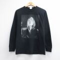 アリソンワンダーランド 長袖ロックバンドTシャツ ブラック メンズS相当 | 古着