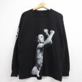 XXXテンタシオン 長袖Tシャツ ブラック メンズXL相当 | 古着