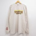 ドラマ 長袖Tシャツ ストレンジャーシングス ベージュ メンズXL相当 | 古着