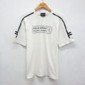ラルフローレン 長袖Tシャツ ビッグロゴ ホワイト メンズM相当 | 古着