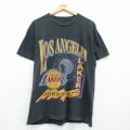 半袖Tシャツ NBA ロサンゼルスレイカーズ ブラック XL | 古着