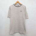 ドッカーズ 半袖Tシャツ ワンポイントロゴ ベージュ XL | 古着