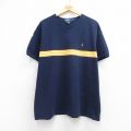 ラルフローレン 90s 半袖Tシャツ ワンポイントロゴ ネイビー メンズXL相当 | 古着