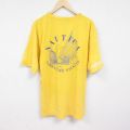 ノーティカ 90s 半袖Tシャツ ワンポイントロゴ イエロー XL | 古着