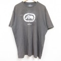エコー 半袖Tシャツ ビッグロゴ グレー XL | 古着