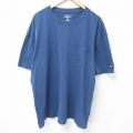 ディッキーズ 半袖Tシャツ 胸ポケット付き ネイビー XL | 古着