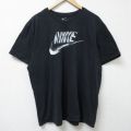 ナイキ 半袖Tシャツ ビッグロゴ ブラック XL | 古着