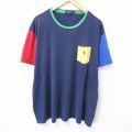 ラルフローレン 半袖Tシャツ ワンポイントロゴ ネイビー XL | 古着