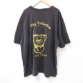 XL★古着 カーハート Carhartt 半袖 ブランド Tシャツ メンズ バレンタイン 胸ポケット付き 大きいサイズ ロング丈 コットン クルーネック 黒 ブラック 25jul18 中古