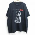 XL★古着 半袖 ヒップホップ ラップ Tシャツ メンズ ノトーリアスBIG 大きいサイズ コットン クルーネック 黒 ブラック 25jul03 中古