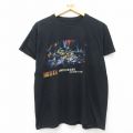 L★古着 半袖 ロック バンド Tシャツ メンズ ニルバーナ ニルヴァーナ クルーネック 黒 ブラック 25jul10 中古