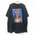 メガデス 半袖Tシャツ ブラック XL | 古着