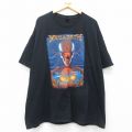 メガデス 半袖Tシャツ ブラック XL | 古着