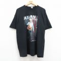 アランジャクソン 半袖Tシャツ ブラック XL | 古着