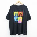 【50%OFF】XL★古着 半袖 ヒップホップ ラップ Tシャツ メンズ ノトーリアスBIG 大きいサイズ クルーネック 黒 ブラック 25aug07 中古