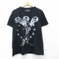 XL★古着 半袖 ヒップホップ ラップ Tシャツ メンズ ジュースワールド クルーネック 黒 26mar25