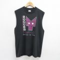 フルーツオブザルーム 90s ノースリーブTシャツ ローグス ブラック L | 古着