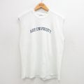 All Sport 90s ノースリーブTシャツ ライス大学 ホワイト M | 古着