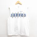ノースリーブTシャツ サーフボード ホワイト L | 古着