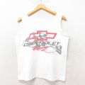 ヘインズ 90s タンクトップ シボレー ホワイト M | 古着