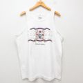 00s 半袖タンクトップ イカリ浮輪 ホワイト XL | 古着