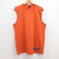 ナイキ ノースリーブTシャツ ワンポイント オレンジ L | 古着