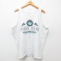 90s タンクトップ CAYMAN ISLANDS グレー XL | 古着
