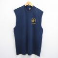 フルーツオブザルーム 90s ノースリーブTシャツ ニューヨーク ネイビー XL | 古着