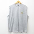 ノースリーブTシャツ ST.THOMAS カエル グレー XL | 古着