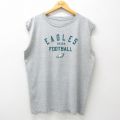NFL フィラデルフィアイーグルス 00s ノースリーブTシャツ グレー XL | 古着