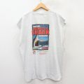 ノースリーブTシャツ FISHING CLUB サメ グレー XL | 古着