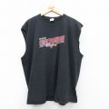 90s ノースリーブTシャツ germany ブラック XL | 古着