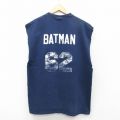 ヘインズ 00s ノースリーブTシャツ BATMAN ネイビー XL | 古着