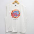 プラネットハリウッド ノースリーブTシャツ フェニックス ホワイト XL | 古着