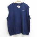 ノースリーブTシャツ ネイビー XL | 古着