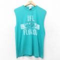 ノースリーブTシャツ フロリダ ピースマーク グリーン L | 古着