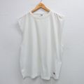 ラッセル 90s ノースリーブTシャツ ワンポイント ホワイト XL | 古着