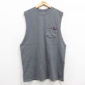 ラングラー ノースリーブTシャツ 胸ポケット グレー L | 古着