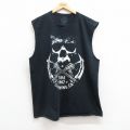 ノースリーブTシャツ サンズオブアナーキー ブラック L | 古着