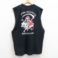 00s ノースリーブTシャツ 死神 ニューイングランド ブラック XL | 古着