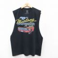 フォード 90s ノースリーブTシャツ マスタング ブラック XL | 古着