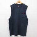 ラングラー ノースリーブTシャツ 胸ポケット ネイビー L | 古着