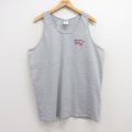 XL★古着 ビンテージ タンクトップ メンズ 00年代 00s ERIE クルーネック グレー 霜降り 25jul17 中古