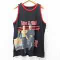 XL★古着 ノースリーブ Tシャツ メンズ 映画 ボーイズンザフッド クルーネック 黒他 ブラック ユニフォーム ゲームシャツ 25jul25 中古