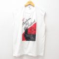 XL★古着 ノースリーブ ビンテージ Tシャツ メンズ 80年代 80s Art Festival クルーネック USA製 白 ホワイト 【spe】 25jul26 中古