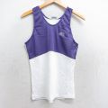 S★古着 ビンテージ タンクトップ メンズ 90年代 90s BR ツートンカラー クルーネック USA製 デッドストック 白他 ホワイト 25jul31 中古