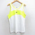 M★古着 ビンテージ タンクトップ メンズ 90年代 90s BR メッシュ地 クルーネック USA製 デッドストック 白他 ホワイト 25aug01 中古