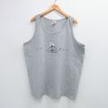 XL★古着 ビンテージ タンクトップ メンズ 00年代 00s ヨット セントトーマス 大きいサイズ クルーネック グレー 霜降り 25aug23 中古