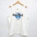 ハードロックカフェ 90s タンクトップ マイアミ 生成り ベージュ XL | 古着