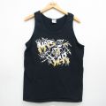 00s タンクトップ MAPS WAR スカル ブラック M | 古着
